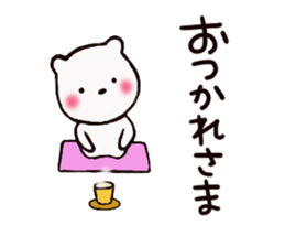 Small pretty bear sticker #7255134