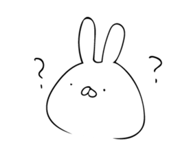 just a rabbit sticker #7255300