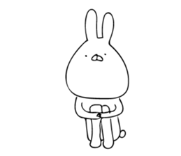 just a rabbit sticker #7255301