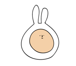 just a rabbit sticker #7255307