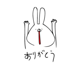just a rabbit sticker #7255308