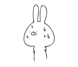 just a rabbit sticker #7255318