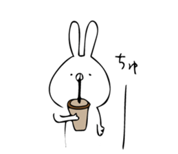 just a rabbit sticker #7255326