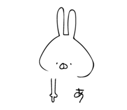 just a rabbit sticker #7255329