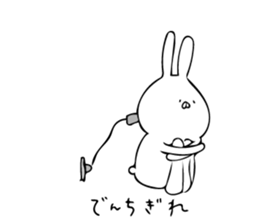 just a rabbit sticker #7255331