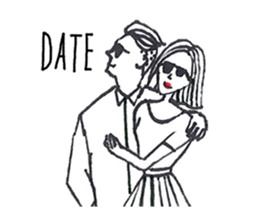 daily life sticker of party people sticker #7255355