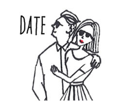 daily life sticker of party people sticker #7255355