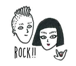 daily life sticker of party people sticker #7255363