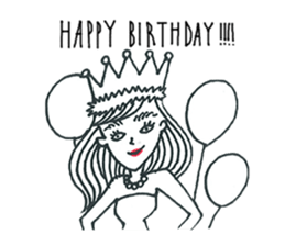 daily life sticker of party people sticker #7255373