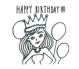 daily life sticker of party people sticker #7255373