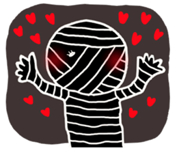 Simple loose Halloween sticker #7255473