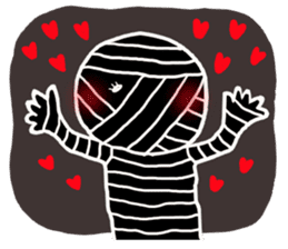 Simple loose Halloween sticker #7255473