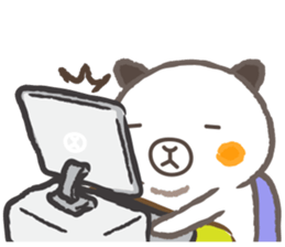 Lazy Bear sticker #7256051