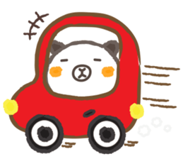 Lazy Bear sticker #7256055