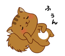 Squirrel with 40 emotion or pattern sticker #7256353