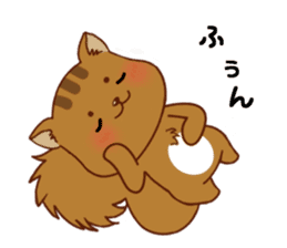 Squirrel with 40 emotion or pattern sticker #7256353