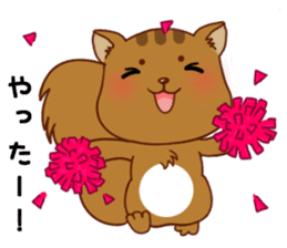 Squirrel with 40 emotion or pattern sticker #7256365