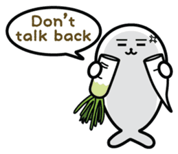Mama seal's daily conversations sticker #7256599