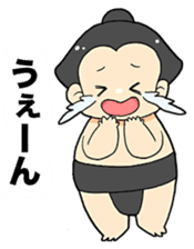 lovely sumo wrestler sticker #7257958