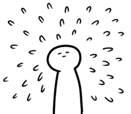 Mr. dead pan sticker #7258044