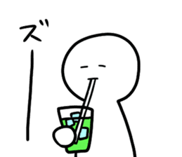 Mr. dead pan sticker #7258050