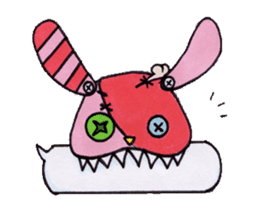 cute monster CHAPPY sticker #7258655