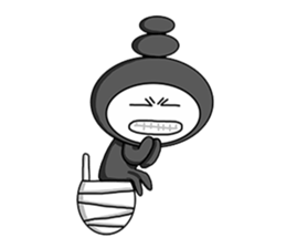 nin nin nin sticker #7258766