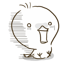 Pi of little bird sticker #7259016