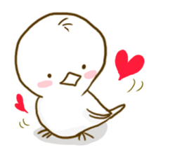 Pi of little bird sticker #7259024