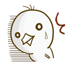 Pi of little bird sticker #7259032