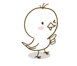 Pi of little bird sticker #7259033