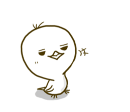 Pi of little bird sticker #7259036