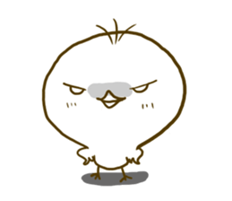 Pi of little bird sticker #7259045