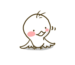 Pi of little bird sticker #7259046