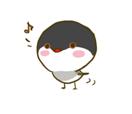 Pi of little bird sticker #7259049