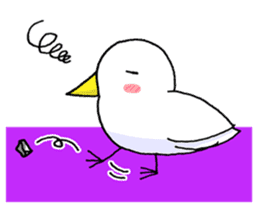 Bec-san - the walking bird sticker #7259142