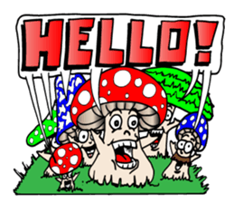 SHROOMZ sticker #7259185