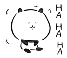 Frequently used message panda sticker #7259487