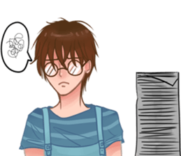 P' CHARN GARAGE BOY sticker #7260478