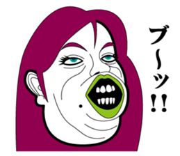 Strange face all stars 6. sticker #7260542