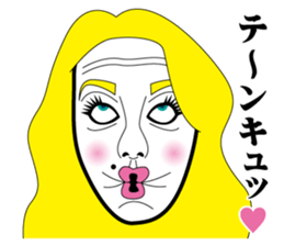 Strange face all stars 6. sticker #7260544