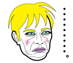 Strange face all stars 6. sticker #7260556