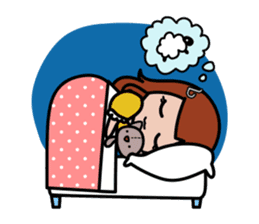 boii lady sticker #7260705