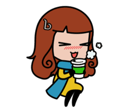 boii lady sticker #7260706