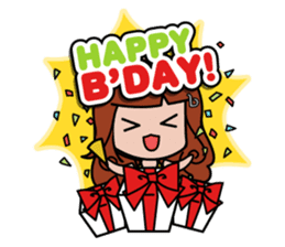 boii lady sticker #7260717