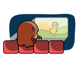 boii lady sticker #7260720