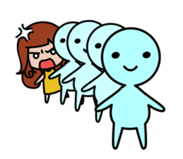 boii lady sticker #7260721