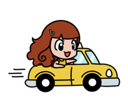 boii lady sticker #7260723