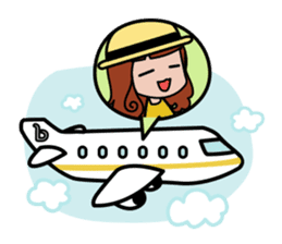 boii lady sticker #7260724