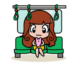 boii lady sticker #7260725